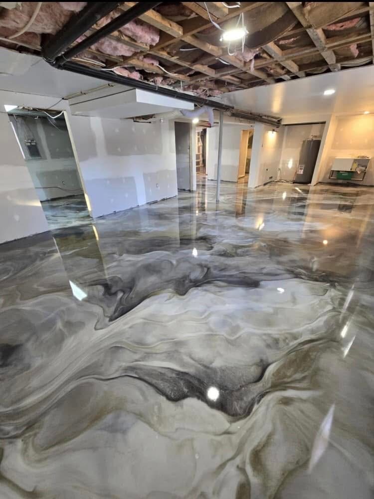 Metallic Floor